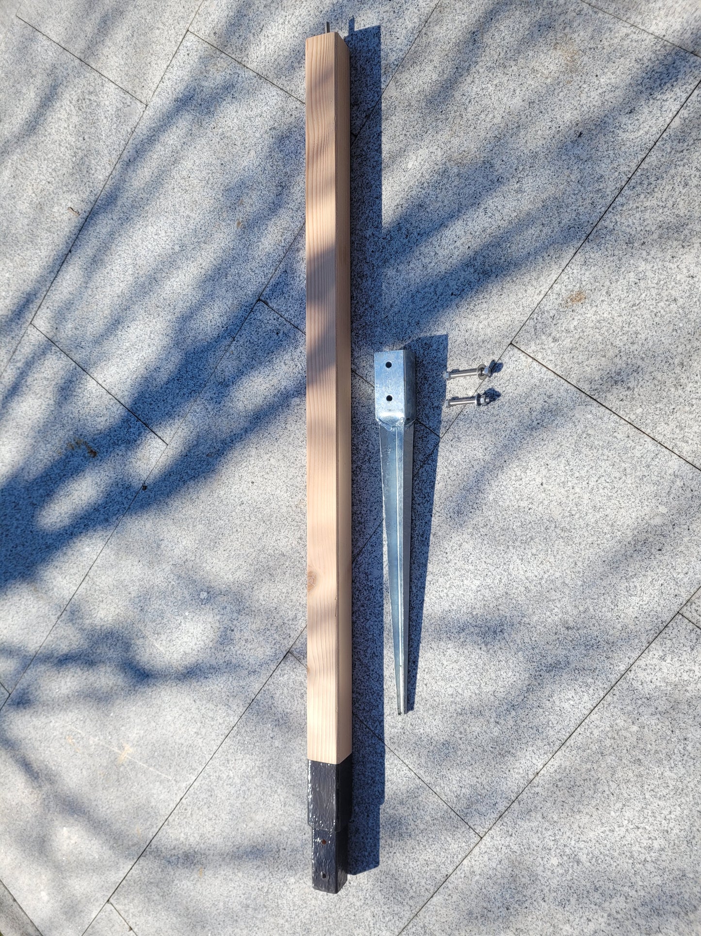 Einschlagpfosten Lärchenholz