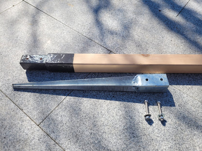 Einschlagpfosten Lärchenholz